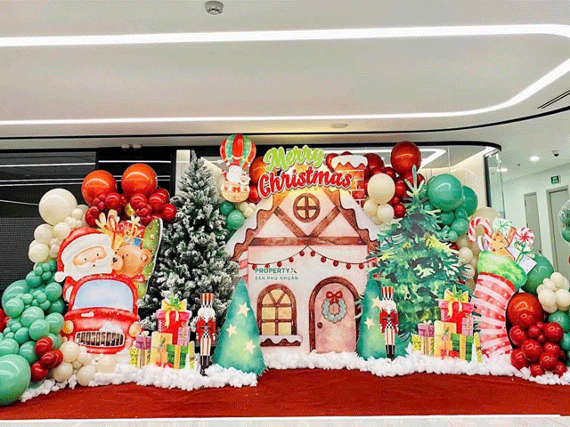 Trang Trí Noel Văn Phòng